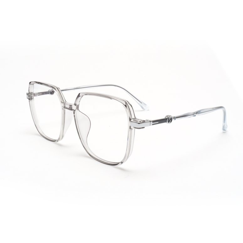 High Quality 2021 TR90 Spectacle Square Frames Custom Logo Optical Eyewear Glasses