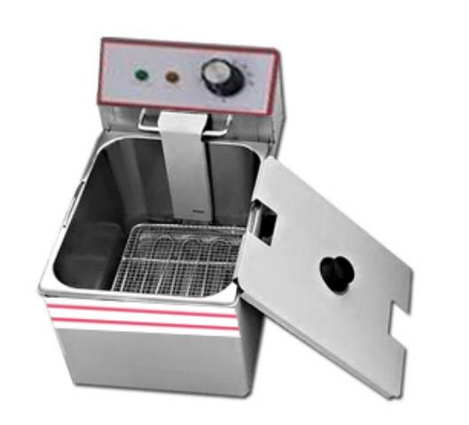 4L Mini Counter Top Mechanical Type Electric 1-Tank 1-Basket Fryer Machine
