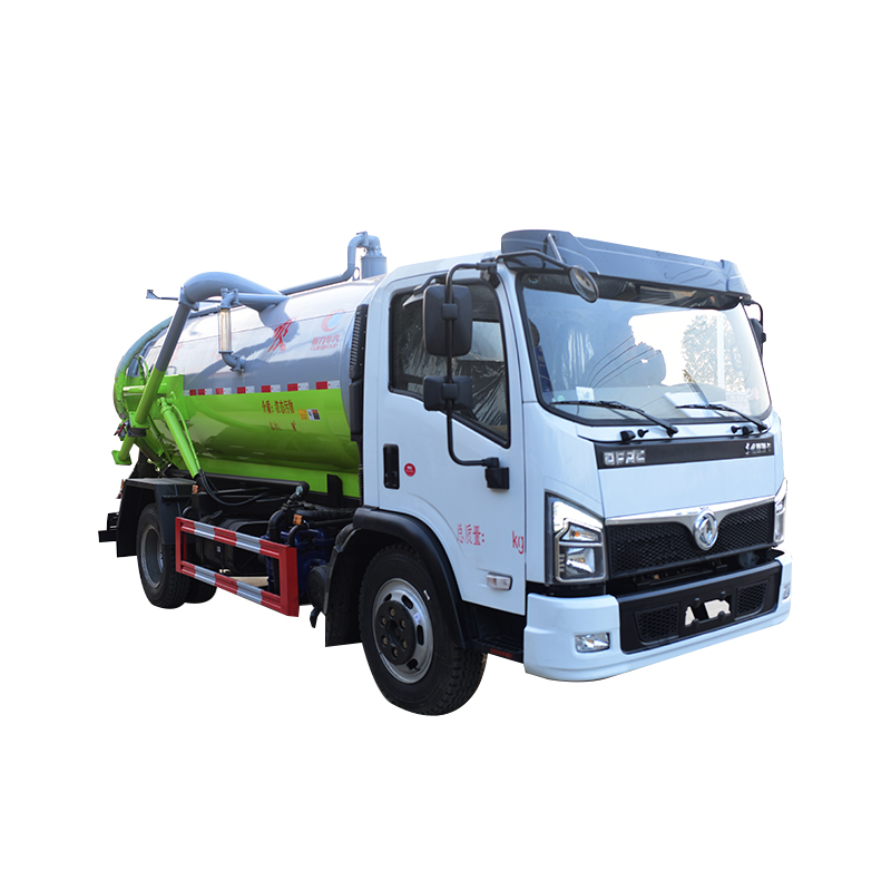 Продажа с завода Dongfeng, Однорядный грузовик, септический резервуар, вакуумные грузовики для всасывания сточных вод