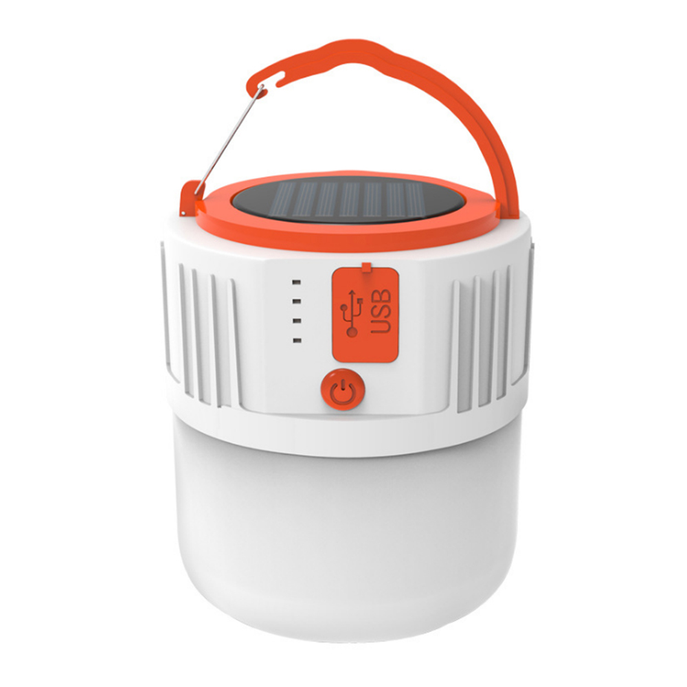 mini portable usb solar rechargeable outdoor led camping lantern light camping lantern