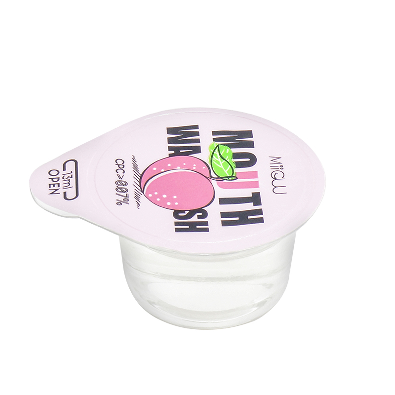 OEM private label Disposable Jelly Cup Mouth wash Portable Particles Hotel Tooth Stains Oral wash