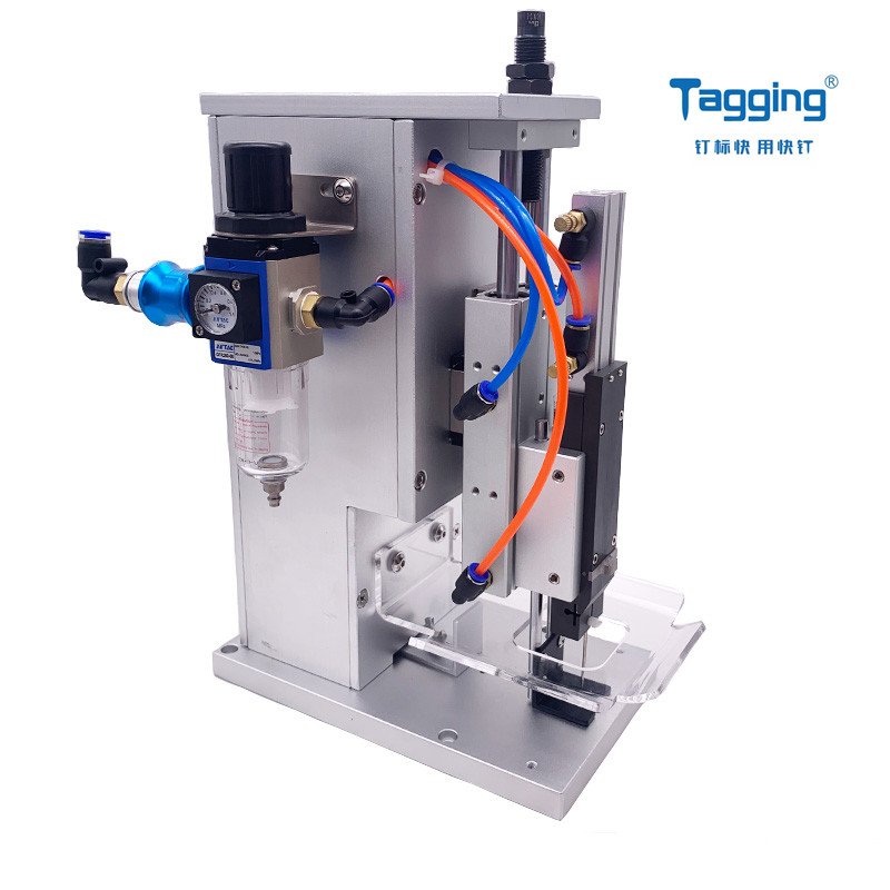 TM 5209 Pneumatic Socks and Towels Tagging Machine with one fine needle two free needles