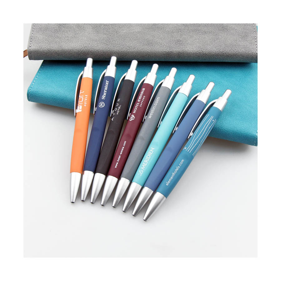 BKS Office Supplies Advertisement Wholesale Cheap Customizable Logo Ballpoint promotion pen with logo
