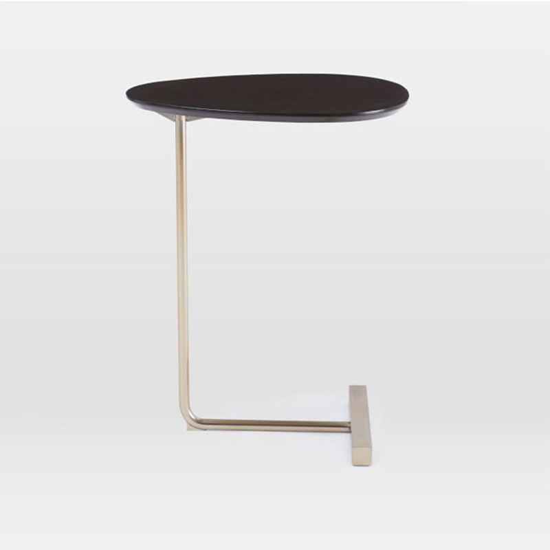 Free Sample Coffee Table Classic Coffee With Wood Surface Metal Leg