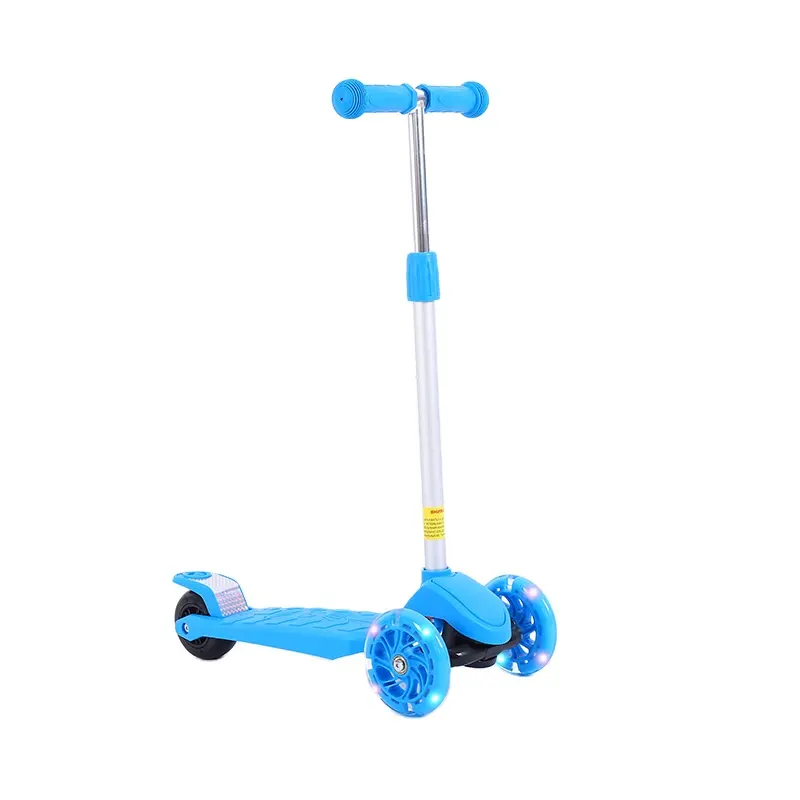 Amazon Top Skateboard Cheap Kids Kick Scooter 3 Wheels Kid Foldable Scooter Kids' Scooters With Rubber Wheels