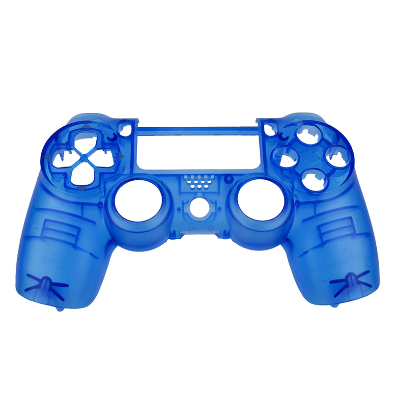 Прозрачные цветные Чехлы для PS4 беспроводной игровой контроллер сменный передний чехол
