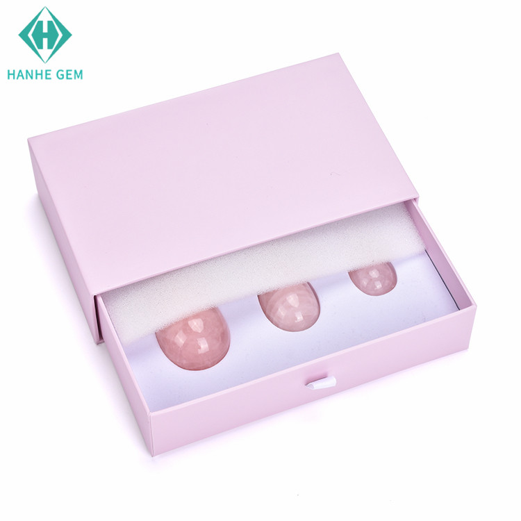 Hanhe gem горячие новые продукты стенд jade yoni яйца с веревкой и подарочной коробкой 2020