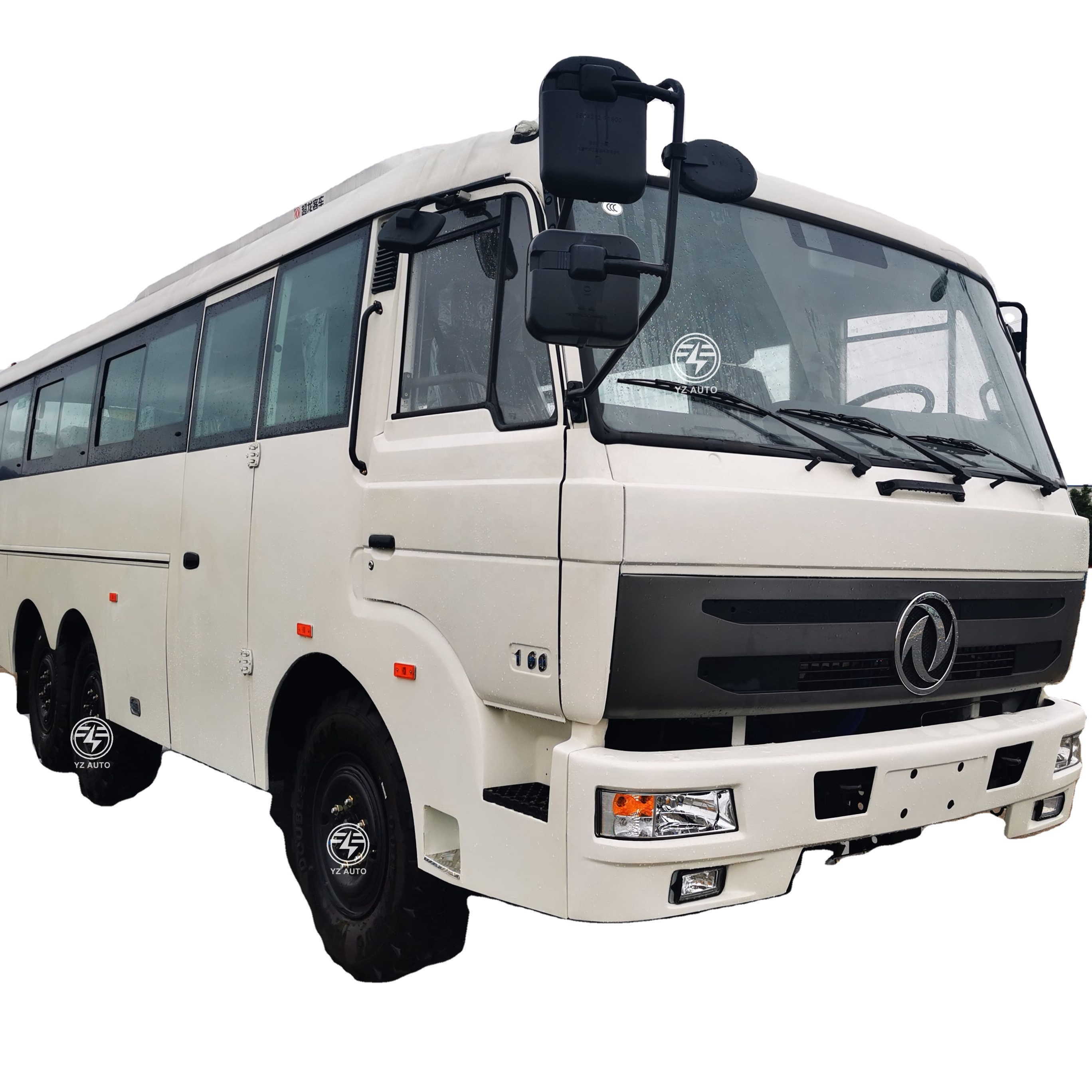 Автобус Dongfeng среднего размера на 30 мест, роскошный большой радиус действия, 4x4, Распродажа по низкой цене