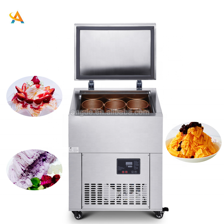 8 Tanks Commercial Stainless Steel Block Freezer Shaved Ice Block Making Machine/Continuous snow ice block machine