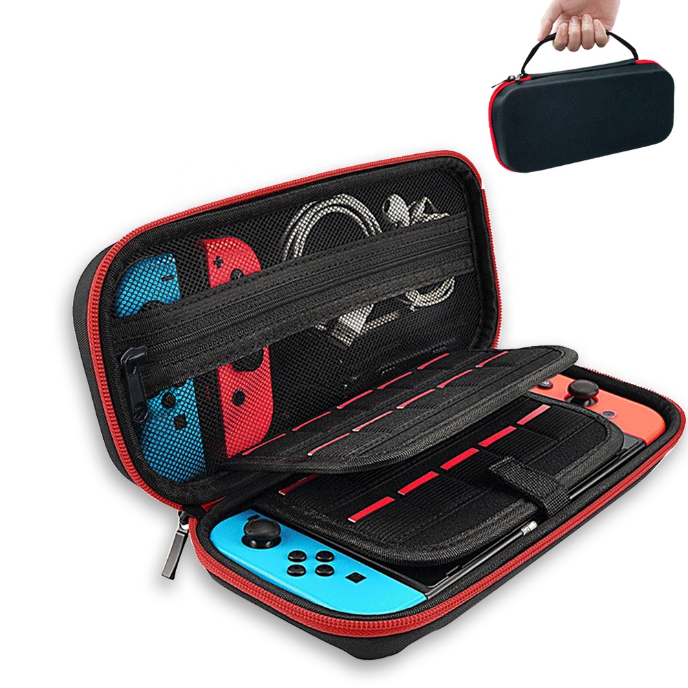 Лидер продаж, портативный жесткий чехол для переноски nintendo switch, чехол для консоли и аксессуаров nintendo switch