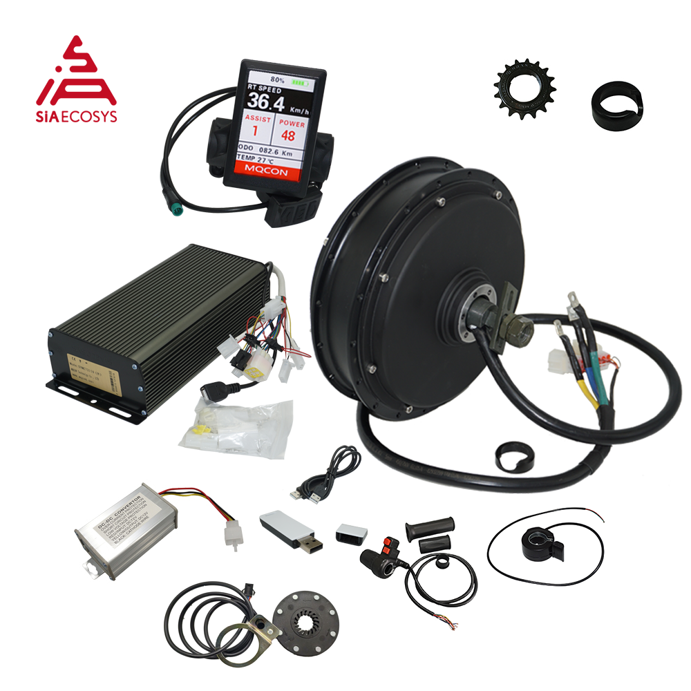 Комплект электровелосипеда с спидометром TFT H6 QS Motor 205 3 кВт V3TI