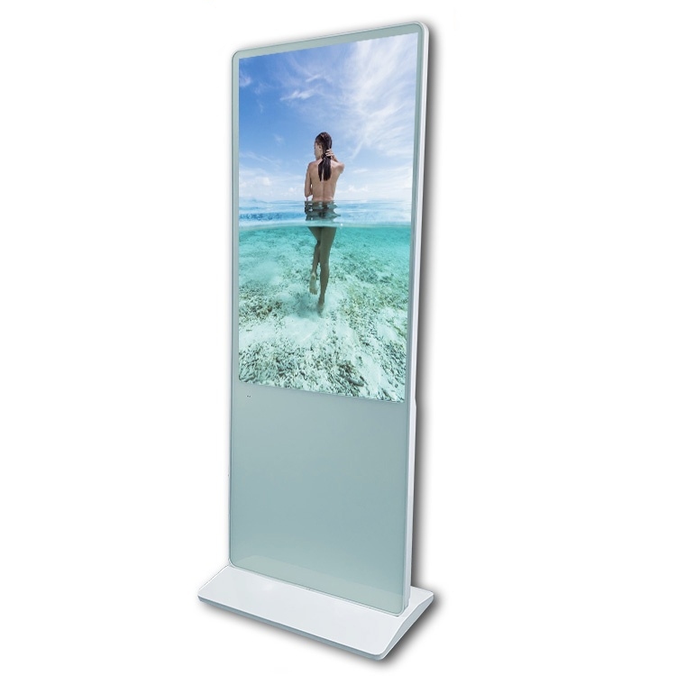 75-дюймовый ЖК Тотем системы windows 10 портативный digital signage киоск