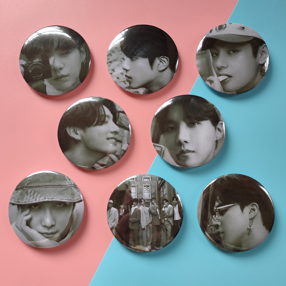 Bangtan Boys, оптовая продажа, брошь в стиле K-POP BTS Life Go On, значок на булавке