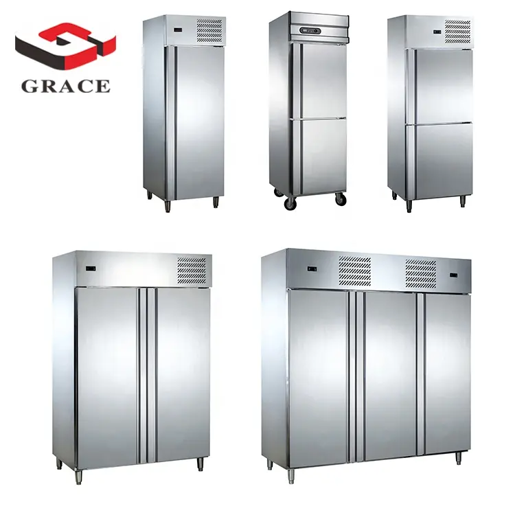 Commercial Stainless Steel Upright freezer GRACE Chiller Fridge Refrigerator