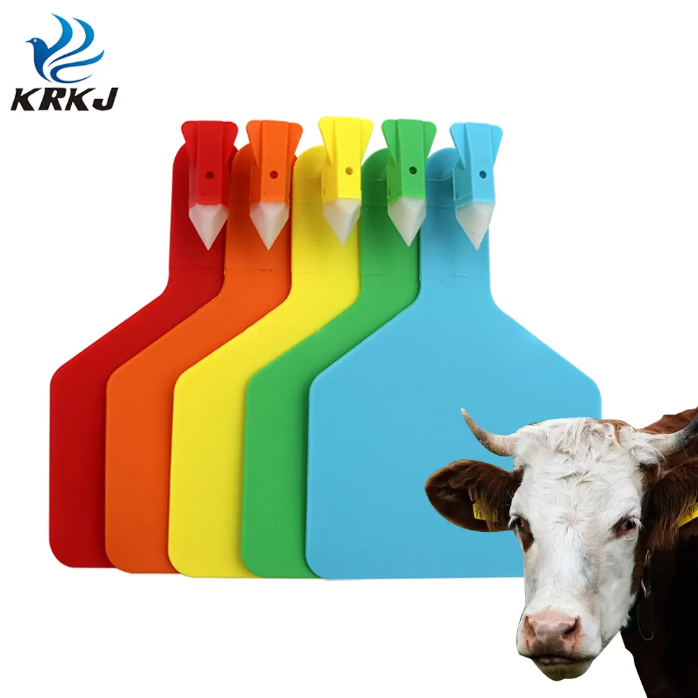 Tpu Ear Tags KD550 Animal Farm One-piece TPU Z A Ear Tag Etiqueta Oreja De Animal For Cattle Sheep