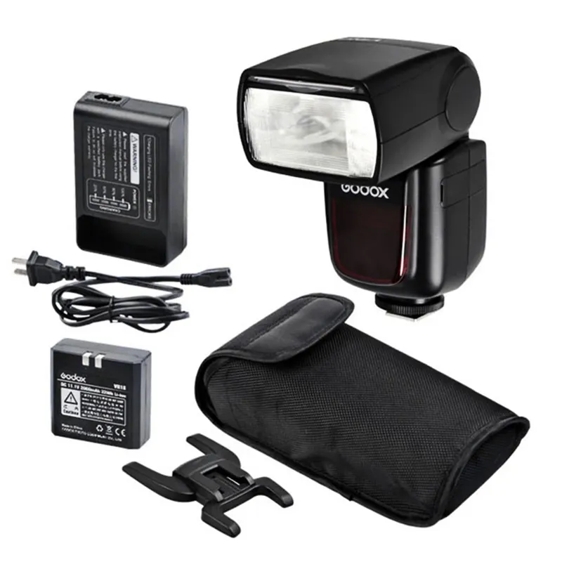 camera Godox V860 II E-TTL HSS 2.4G Flash Speedlite for DSLR Cameras w/ Li-ion Battery camera flash light godox