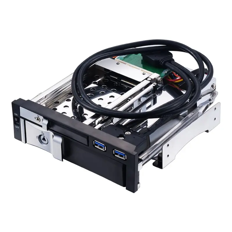 European and American hot products hdd bay multiple SATA enclosure hard drive case usb3.0 hdd mobile rack