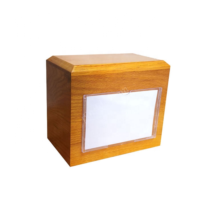 External acrylic photo frame Funeral Supplies Pet Memorial Cremation Urn