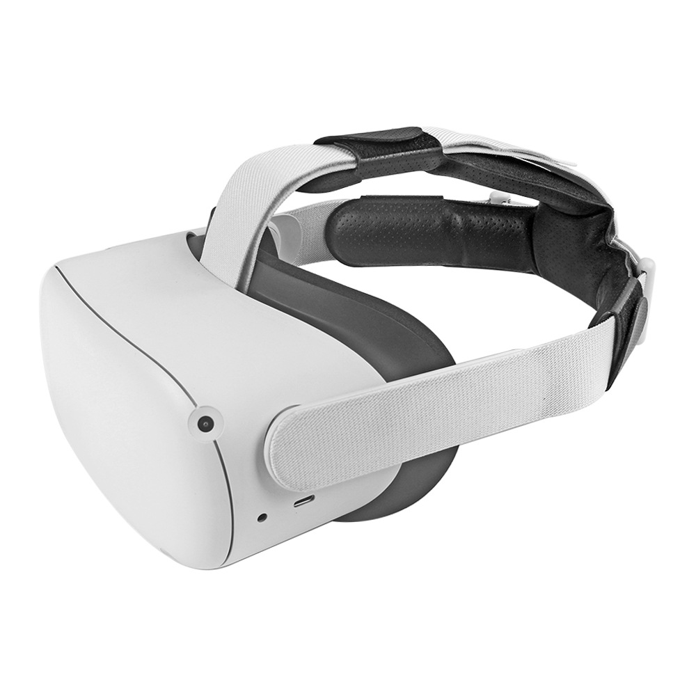 Повязка на голову VR подходит для Oculus вопросы 2 для комфорта прослушивания и эргономики без стресса, удобная, устойчивая к поту и мягкая