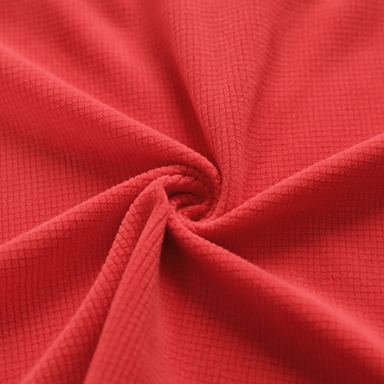Garment Home Textile Plush Fleece Fabric Factory Wholesale Jacquard Single Side Polar Fleece Fabric 100% Polyester