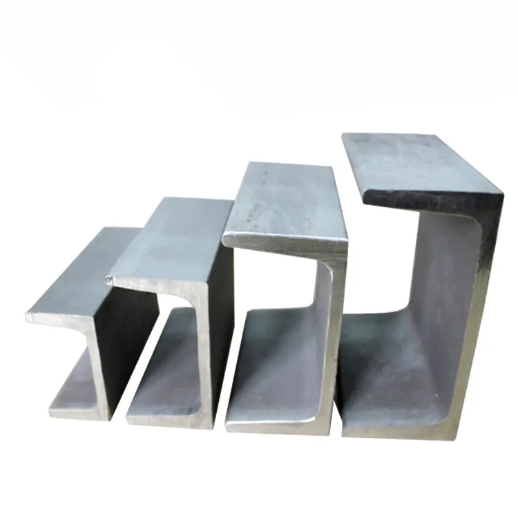 160*63mm iron U bar hot rolled steel channel bar for construction