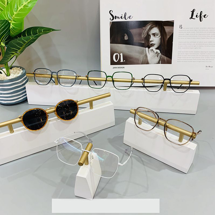 2021 Made in China eyeglasses shop display showcase eyewear cabinet glass display cabinet sunglasses props