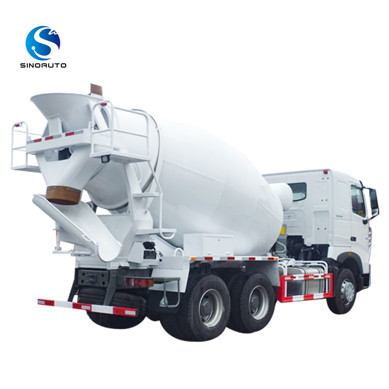 Грузовик для бетономешалки SINOTRUK HOWO, 10 колес, 12 кубических бетоносмесителей, 6x4