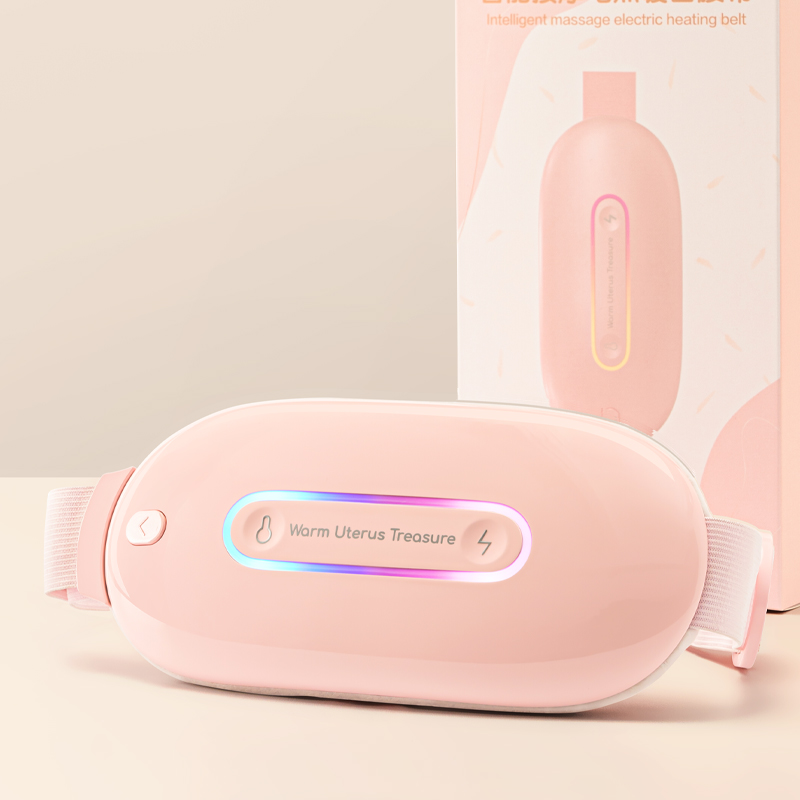 New Design Heating and Vibrating Belt Length Adjustable Relieve Menstrual Pain Warm Uterus Belt For Women Household Office