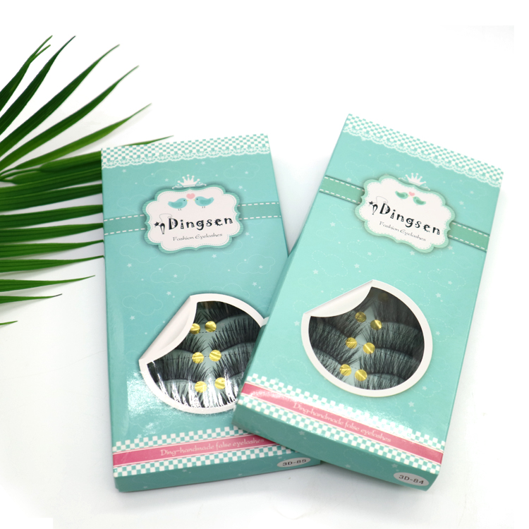 10 Pairs Eyelashes Reusable 3D Faux Minik Handmade False Eyelashes