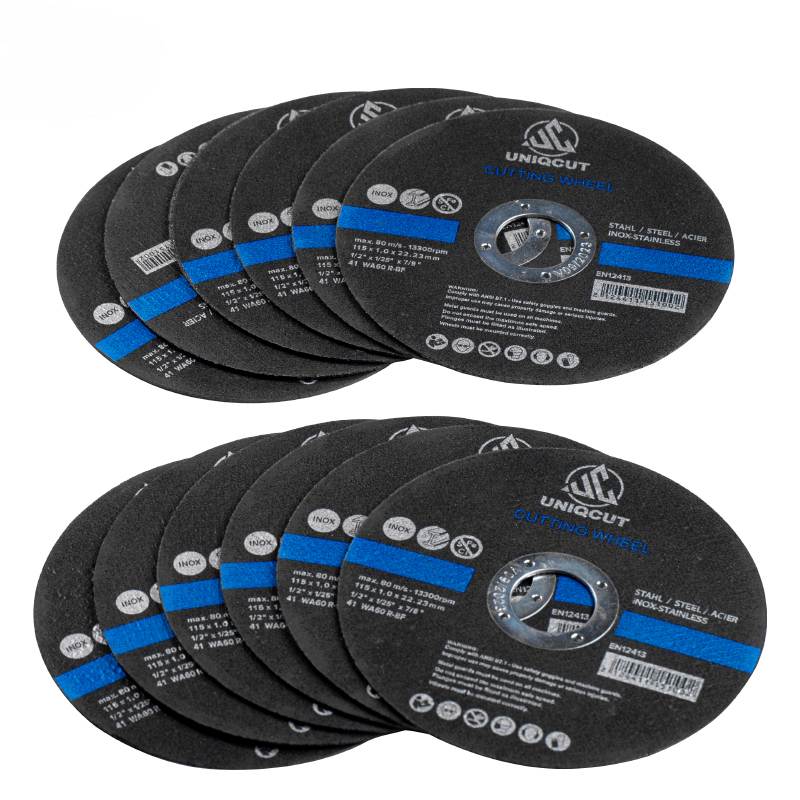 Professional 115x1.0x22.23mm Metal and Stainless Steel Cutting Disk for Angle Grinder Tools
