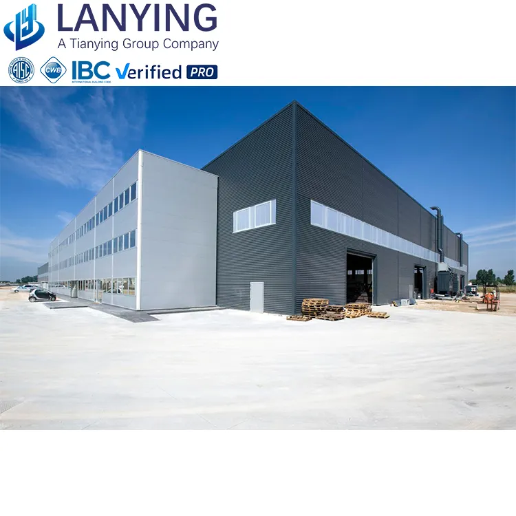 Factory Direct Supply Steel Structure Workshop Prefabricated Plant Building Industrial Hall