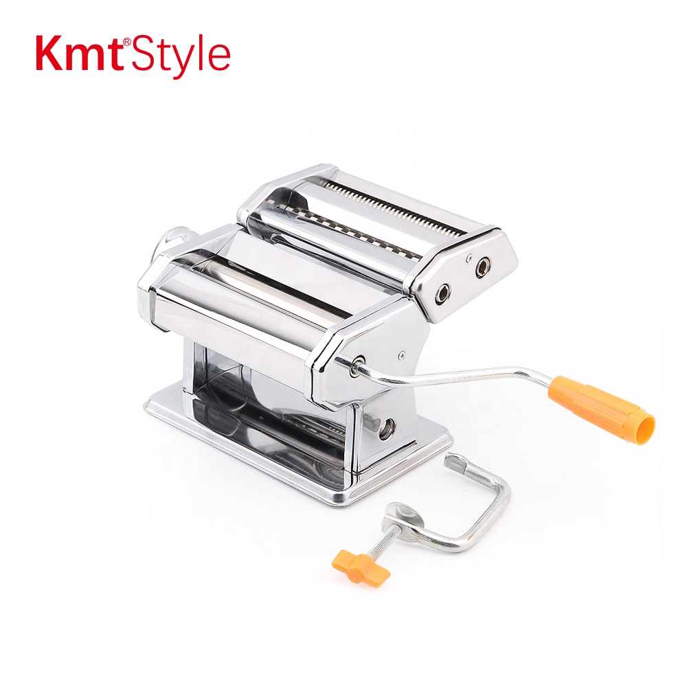 Manual Stainless Steel Small Pasta Making Machine Fresh Pasta Maker Home Pasta Making