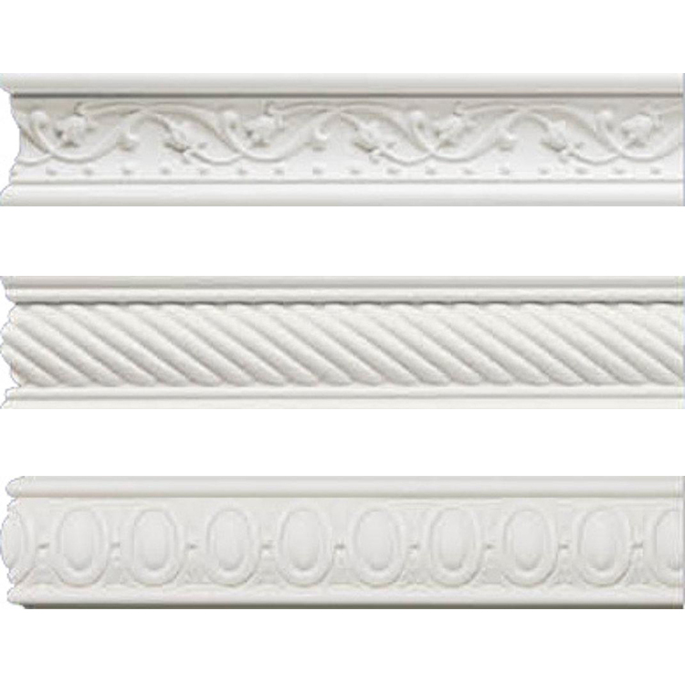 White Baseboard Moulding For Decoration
