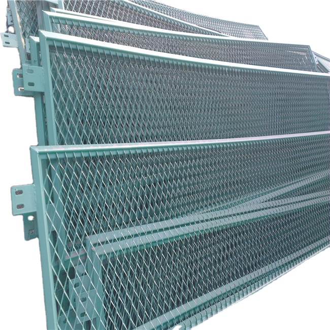 Expanded steel Diamond mesh fencing 3mm thickness expanded metal mesh