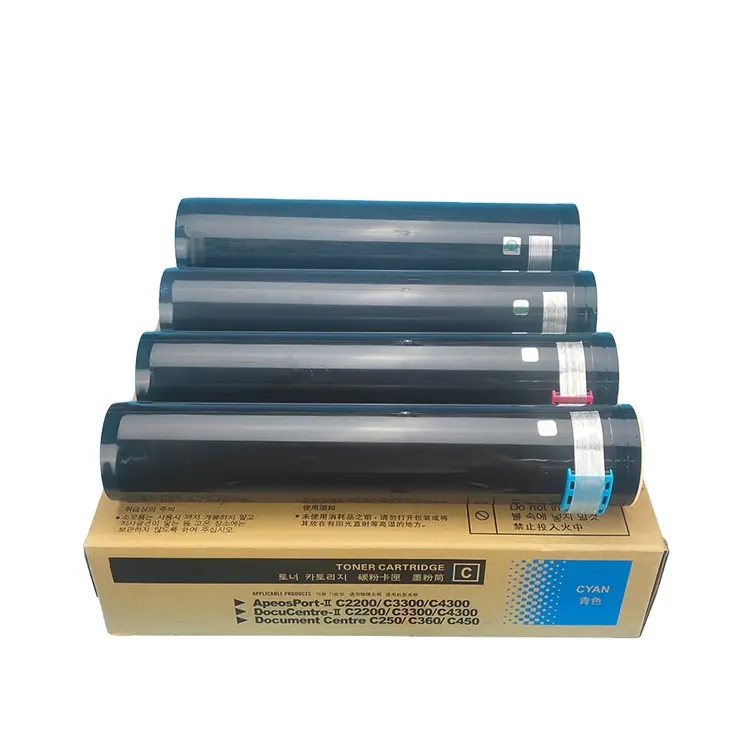 DC450 CT200539 CT200540 CT200541 CT200542 Color toner cartridge for Xerox Document Centre 450/4300/3300/2200/4400/4405/7345/7325