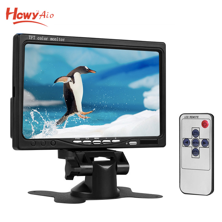 Горячие Продажа Новые 7 дюймов подголовник 2AV вход TFT LCD Автомобильный монитор для субъектов оптовой торговли