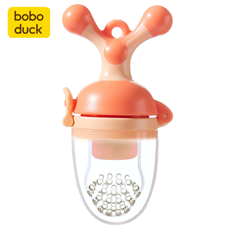 Новая силиконовая детская соска Boboduck с фруктами для детей