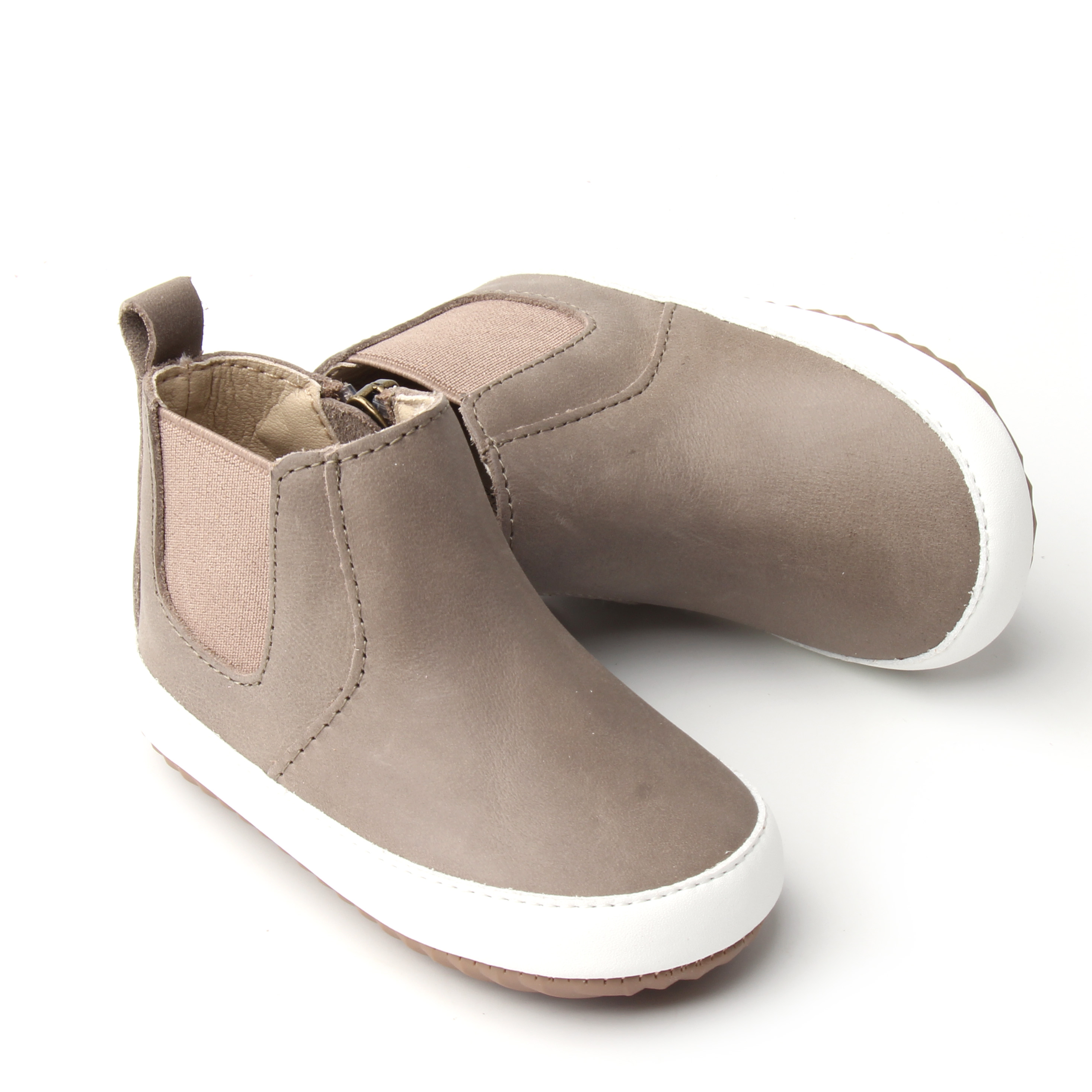 Durable Handmade Shoes Skidproof Lovely Leather Newborn Baby Boots