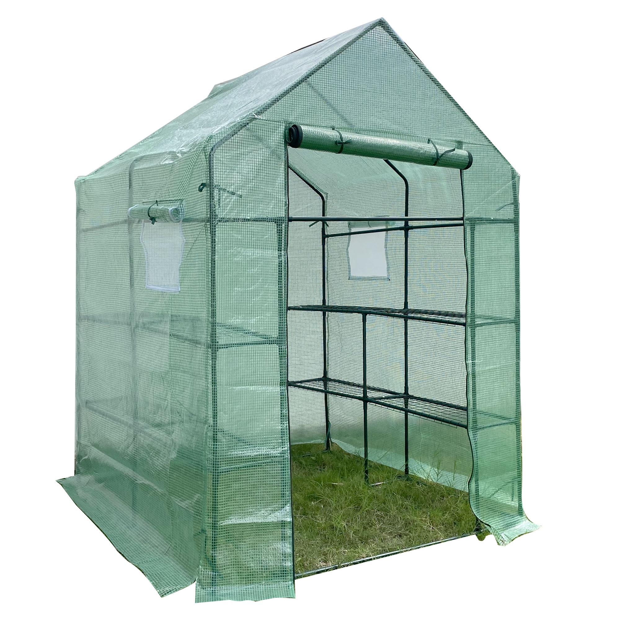 3 яруса стенд стол стеллажи Green House открытый портативный мини-прогулка-в парнике