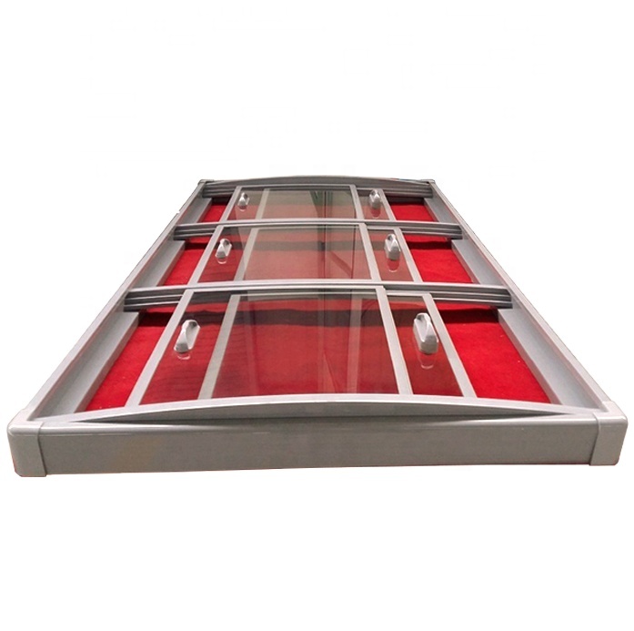 Ice cream island freezer sliding transparent glass door-SF-01