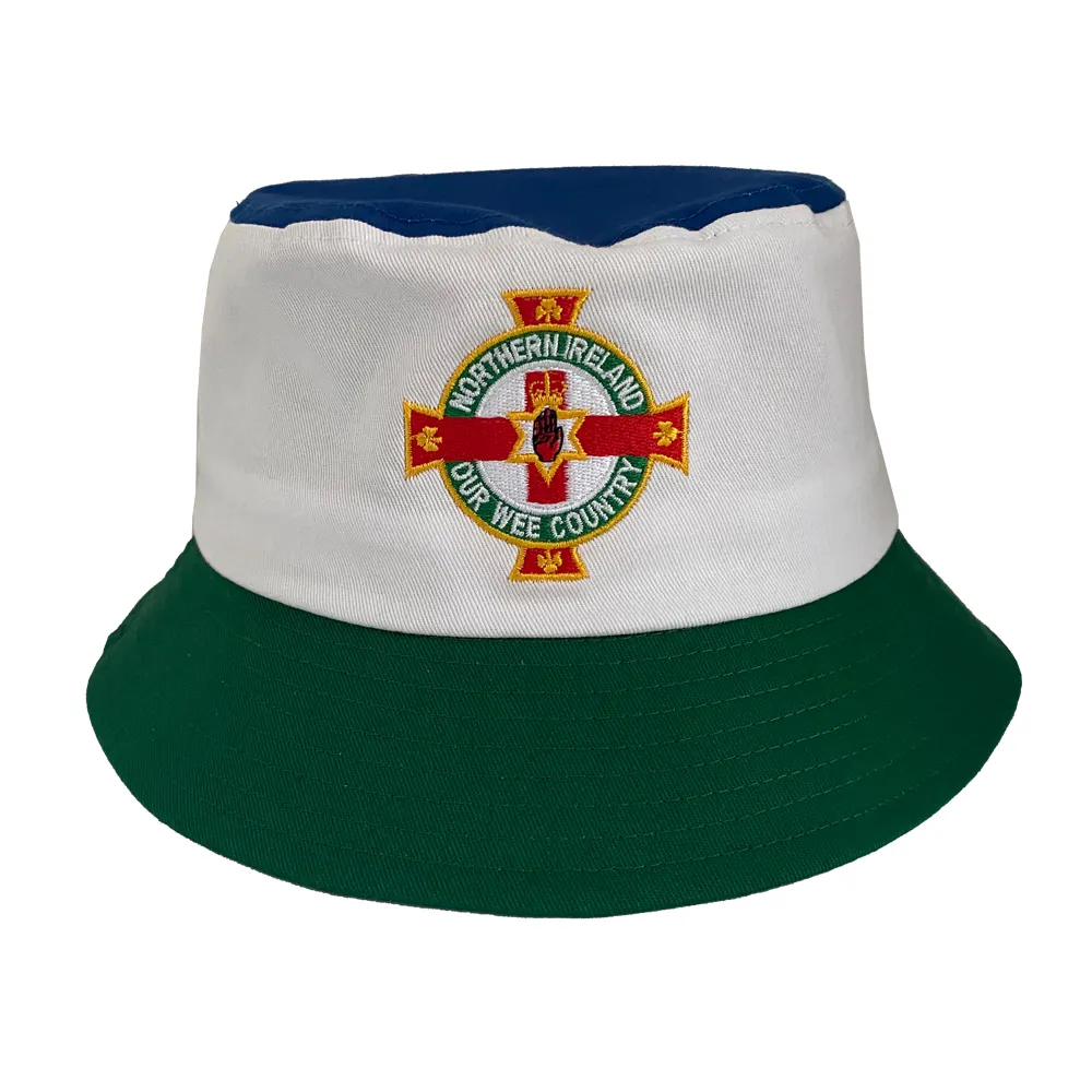 OEM popular classic high quality 100% cotton world cup football club bucket hat custom embroidered your design