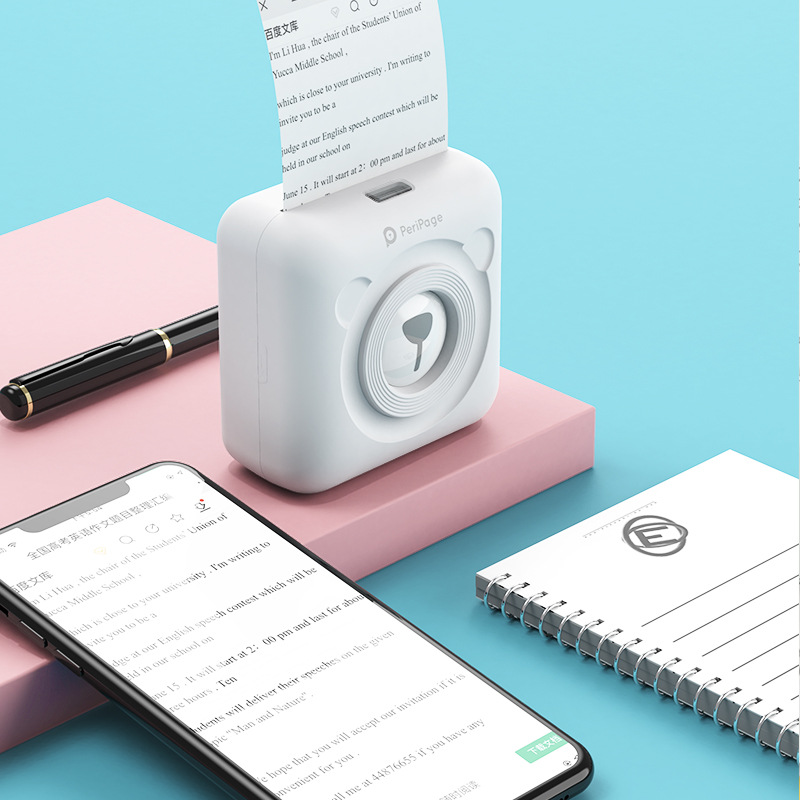 Peripage портативный термальный Bluetooth USB принтер мини фото принтер для мобильного телефона Android iOS 58 мм производитель этикеток