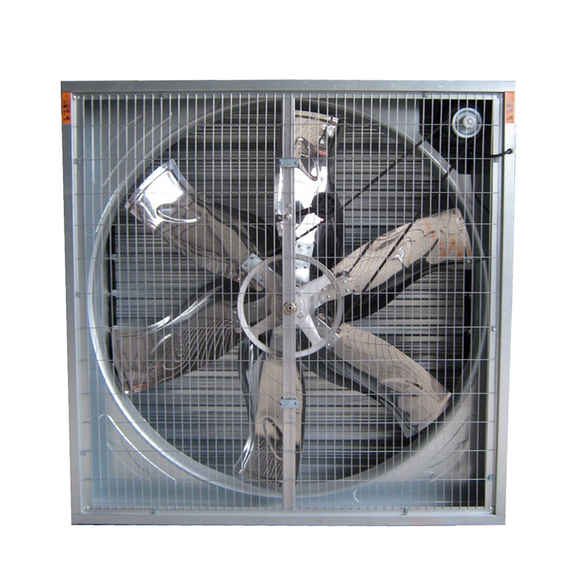 Portable centrifugal push pull exhaust blower fan for greenhouse farms
