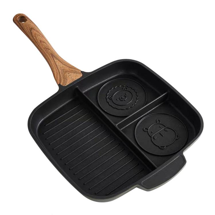 Square Home Kitchen Pancake Cooking Pots Non Stick Bread Egg Frying Pan