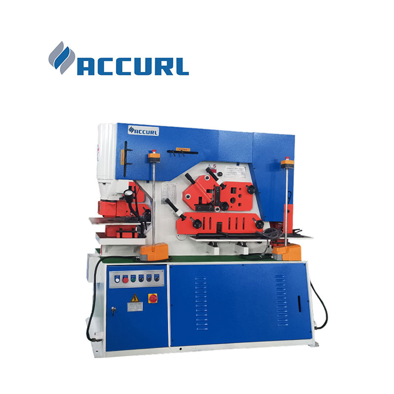 Accurl металлический Железный рабочий Ironworks Cnc ножницы и пробивные IW-100SD