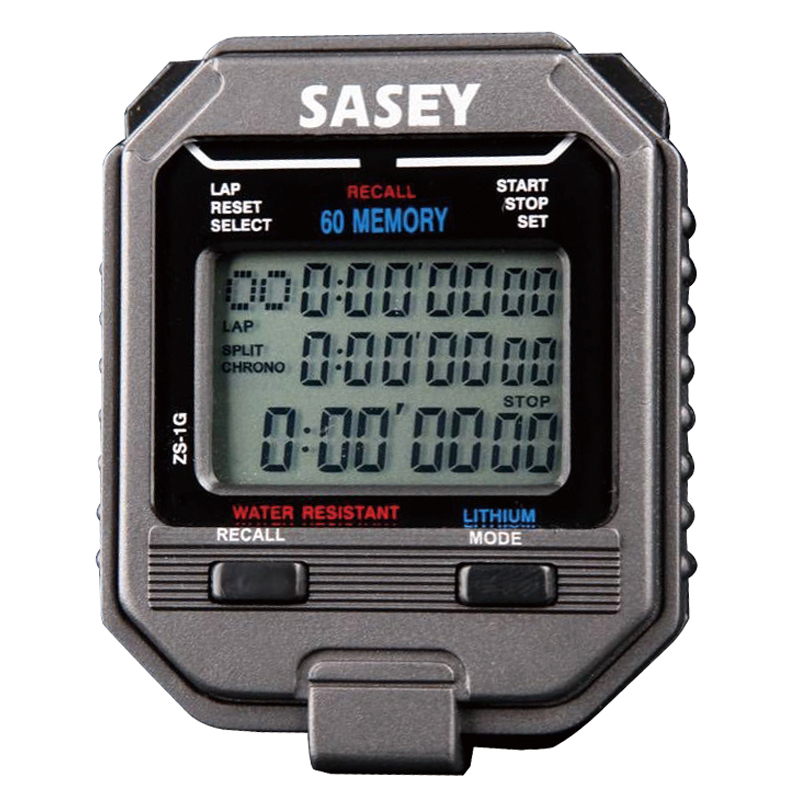 SASEY ZS-1G Electronic LCD display Digital Chronograph stopwatch