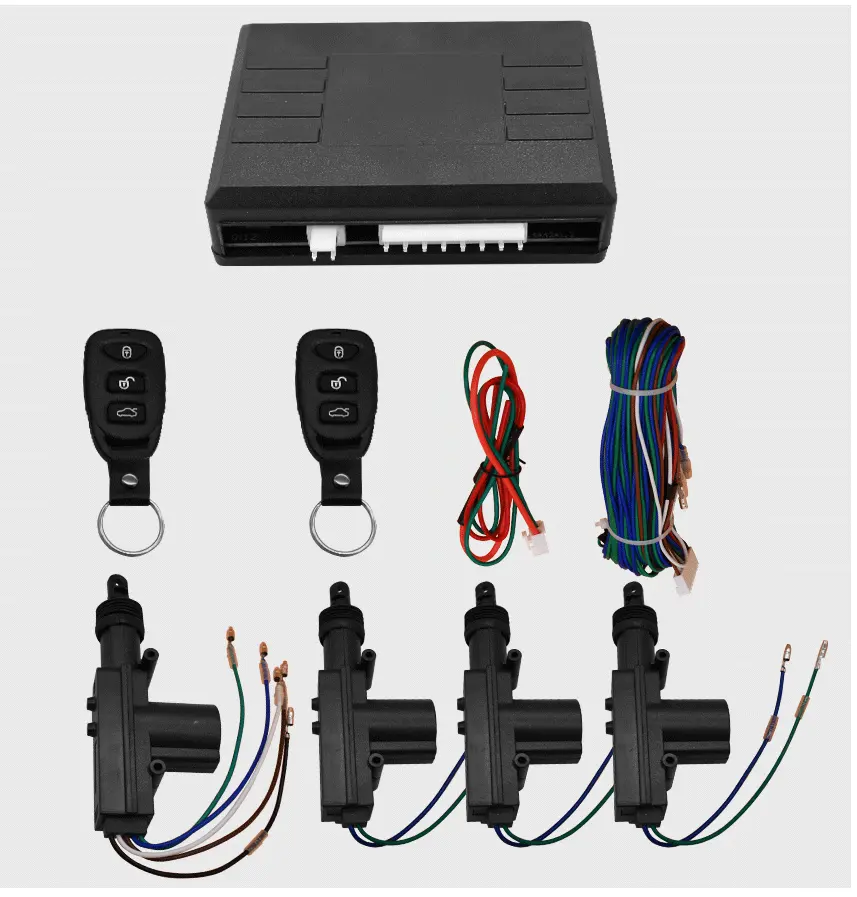center locking system for car 4 door universal accelerator lock kit car remote central centre lock car set