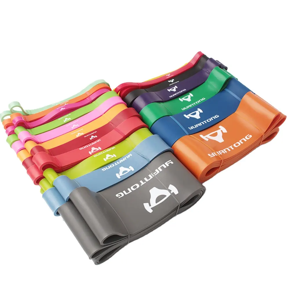 Wholesale elastic long resistance bands set