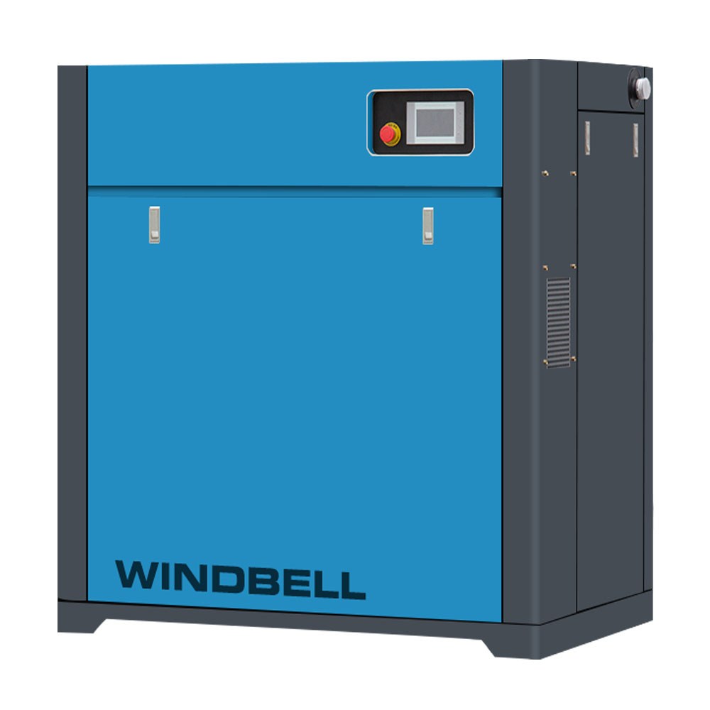 China Best Low Pressure Industrial Electric Oil Free Small Silent Rotary Screw Air Compressors brands 7.5Kw 12Hp Prices On Sale