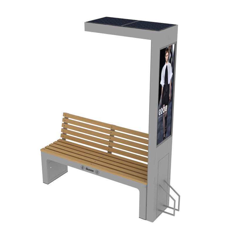 solar panel intelligent tree sandbeach solar benches